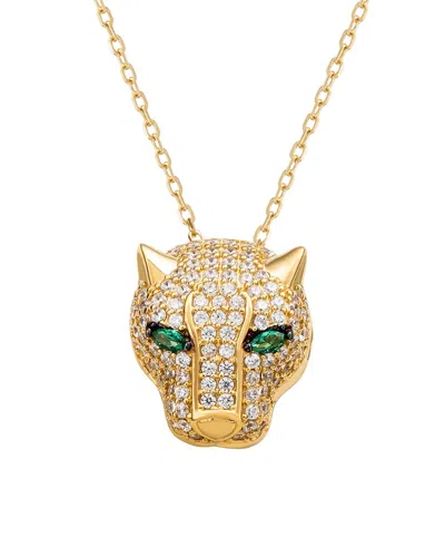 Suzy Levian Cz Jewelry Suzy Levian Silver Cz Panther Necklace