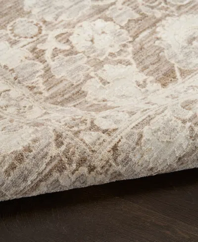 Nourison Home Shadows Shw03 9'x12' Area Rug In Brown