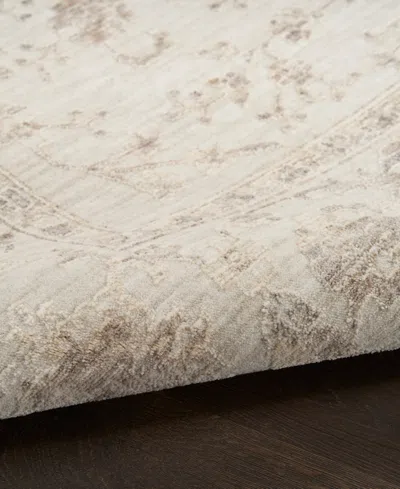 Nourison Home Shadows Shw07 2'2"x12' Runner Area Rug In Neutral