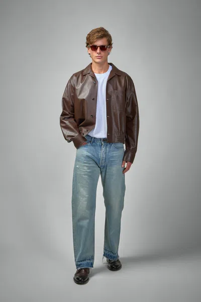 Casablanca Casa Way Mountain Printed T-shirt In Brown