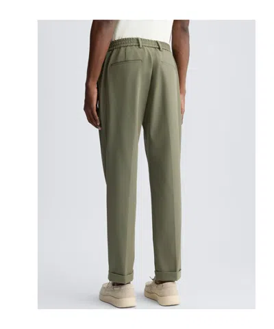 Liu •jo Drawstring-waist Trousers In Green