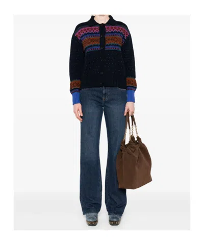 7 For All Mankind Tess Wide-leg Denim Jeans In Blue