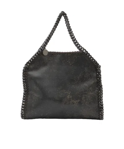Stella Mccartney Falabella Mini Top Handle Bag In Black