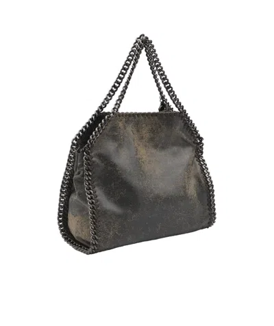 Stella Mccartney Falabella Mini Top Handle Bag In Black
