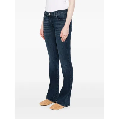 7 For All Mankind Denim Bootcut Jeans In Blue