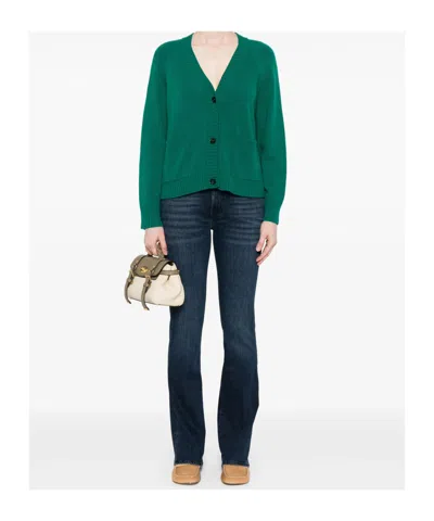 7 For All Mankind Denim Bootcut Jeans In Blue