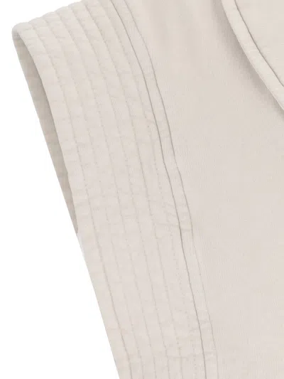 Isabel Marant Étoile Quilted Shawl Collar Jacket With Front Pockets In Neutral