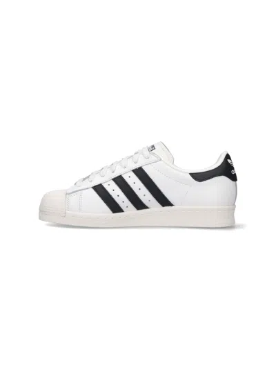 Adidas Originals Superstar In White & Core Black