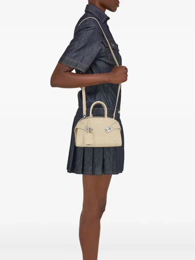 Ferragamo Hug Handbag With Studs (m)