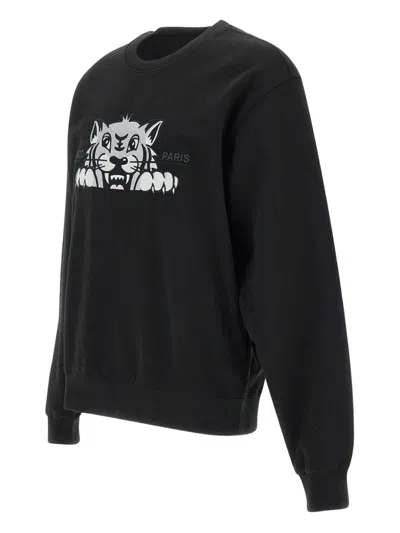 Kenzo Crewneck Knitwear Sweatshirt Ribbed Finish