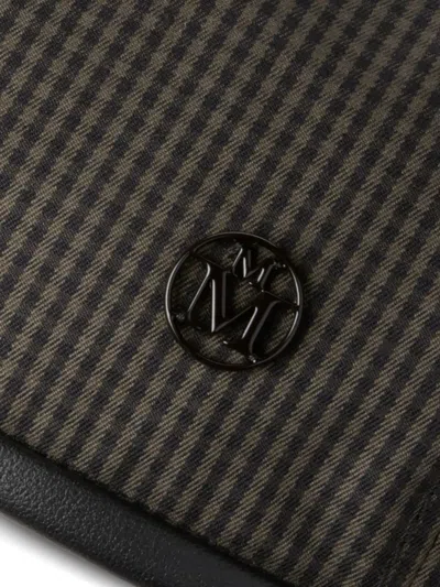 Maison Michel Checked Beret In Black
