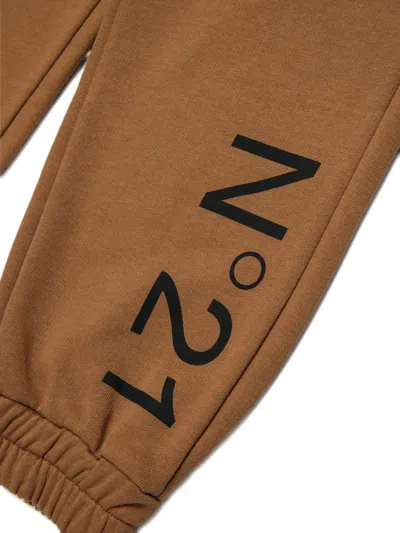 N°21 Pants N° 21 Kids Color Camel In Brown