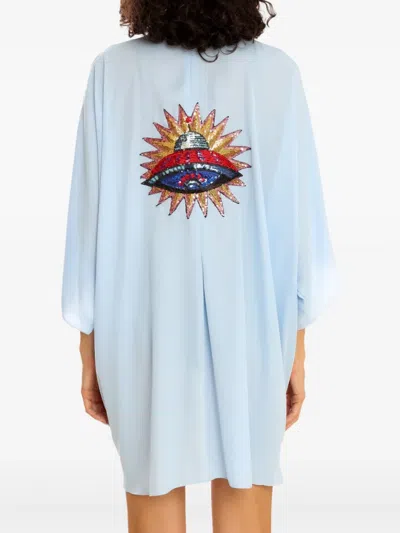 Olympiah Embroidered-neck Jacket