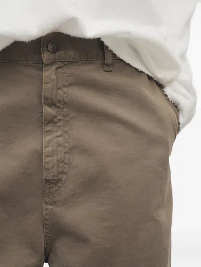 The Row Sharka Cotton Trousers In Brown