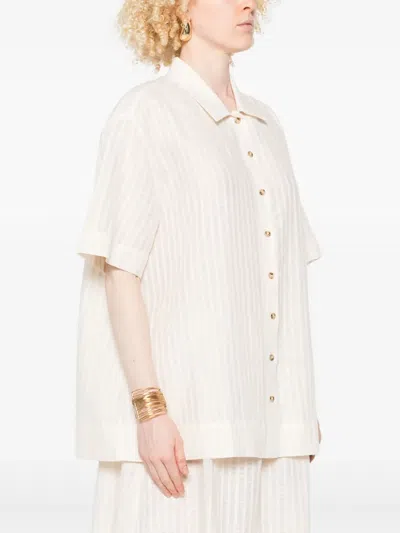 Asceno Montauk Shirt In White