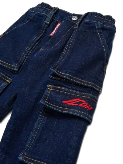 Dsquared2 Icon Jeans In Blue