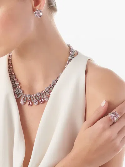 Anabela Chan 18k White Gold Marguerite Daisy Diamond Earrings In Metallic