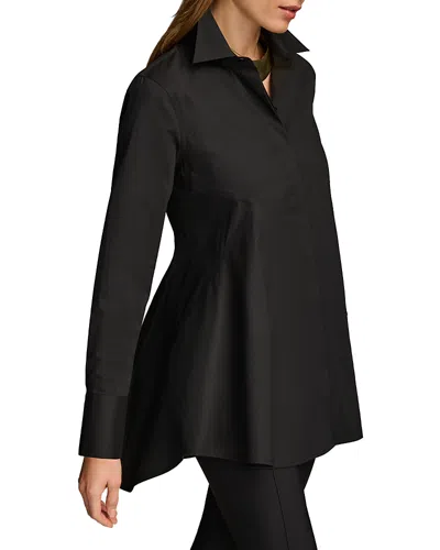 Donna Karan A Line Tunic In Black
