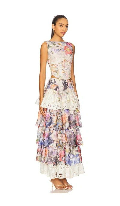 Elliatt Matila Sleeveless Top In Floral Multi