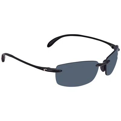 Costa Del Mar Ballast Grey Polarized Polycarbonarte Unisex Sunglasses Ba 11 Ogp 60