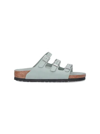 Birkenstock Florida Fresh Pure Sage Sandal In Green