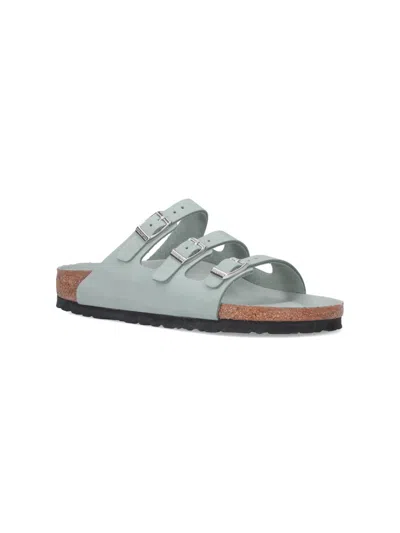 Birkenstock Florida Fresh Pure Sage Sandal In Green