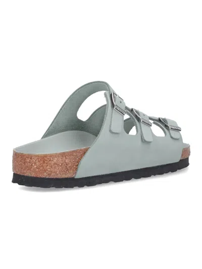 Birkenstock Florida Fresh Pure Sage Sandal In Green