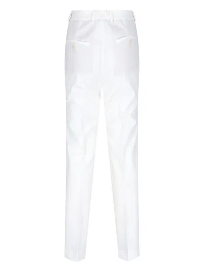 Incotex Straight Pants In White