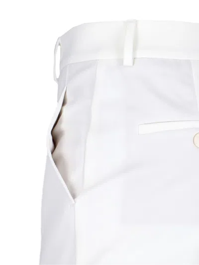 Incotex Straight Pants In White