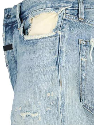 Fear Of God 5 Pocket Straight Leg In Blue