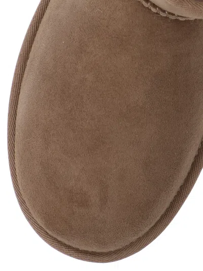 Ugg Classic Mini Ankle Boots In Brown
