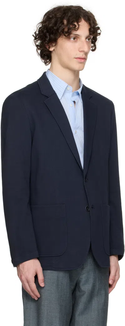 Rag & Bone Butler Patch Pocket Blazer Navy