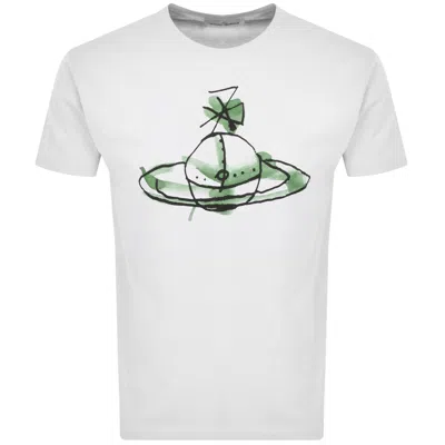 Vivienne Westwood Crew Neck Graphic Print Short Sleeves