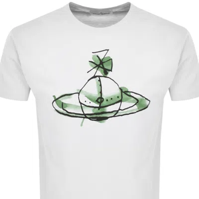 Vivienne Westwood Crew Neck Graphic Print Short Sleeves