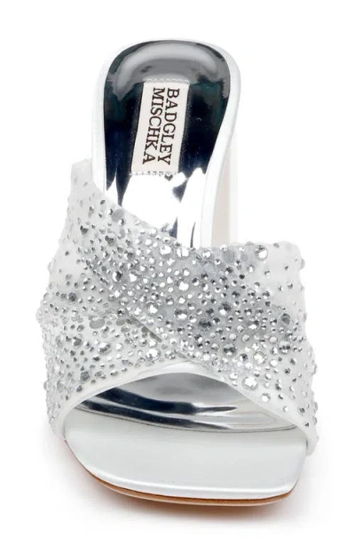 Badgley Mischka Camelia Embellished Sandal
