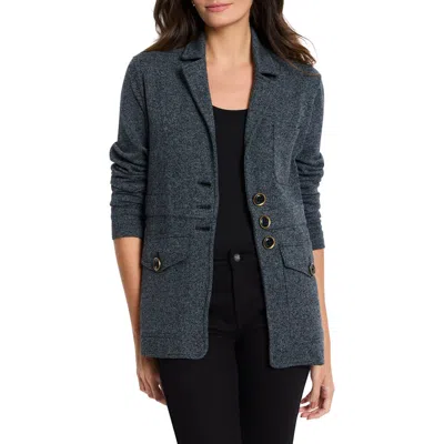 Nic + Zoe Nic+zoe Editor Blazer In Blue