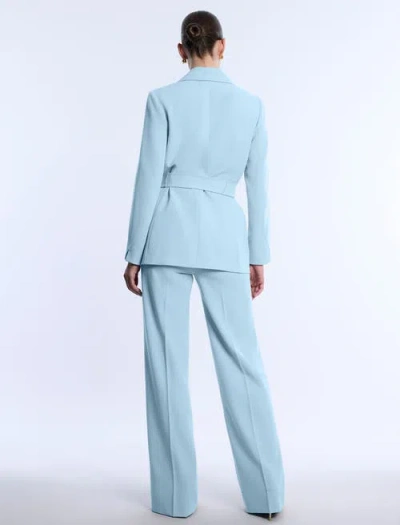 Bcbg Belted Tailored Jacket In Blue