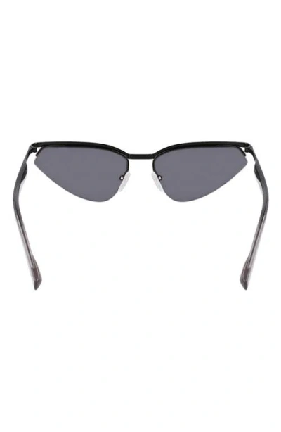 Karl Lagerfeld 61mm Modified Rectangular Sunglasses