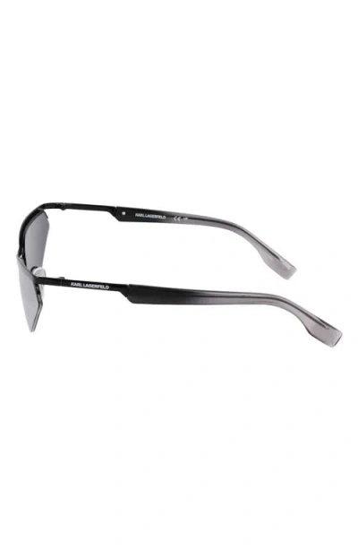 Karl Lagerfeld 61mm Modified Rectangular Sunglasses