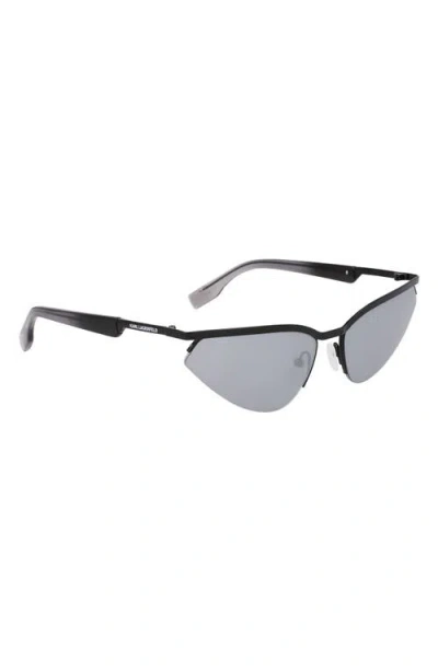 Karl Lagerfeld 61mm Modified Rectangular Sunglasses