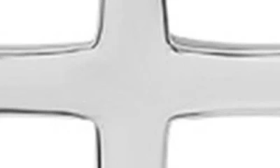 Hmy Jewelry Stainless Steel Rope Edge Cross Pendant Necklace