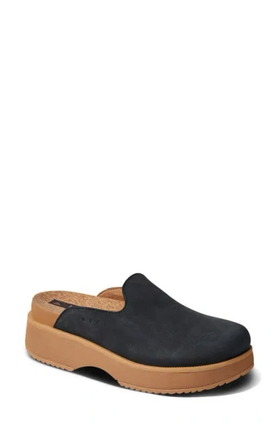 Reef Vista Skye Platform Clog In Blue