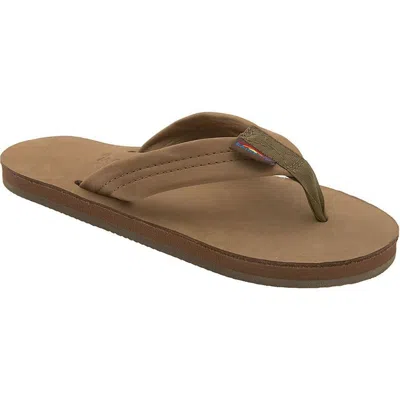 Rainbow® Rainbow Wide Strap Flip Flop In Brown