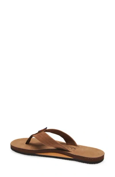 Rainbow® Rainbow Wide Strap Flip Flop In Brown