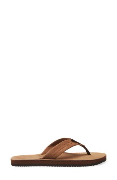 Rainbow® Rainbow Wide Strap Flip Flop In Brown