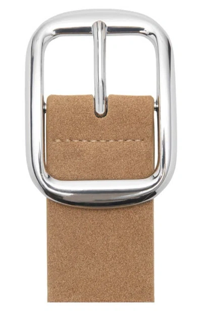 Mango Stud Suede Belt