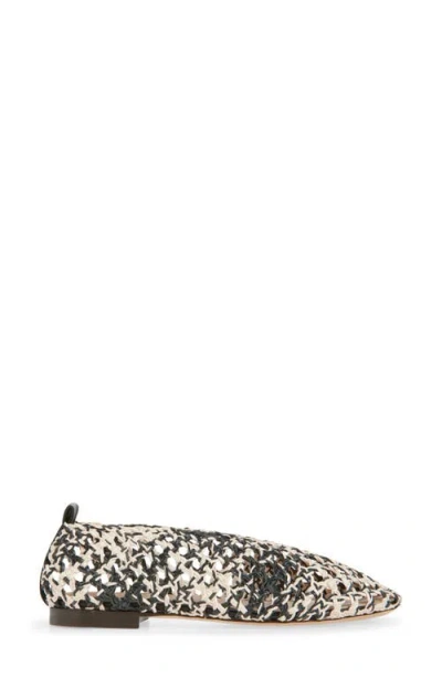 Mansur Gavriel Open Weave Ballet Flat In Multi