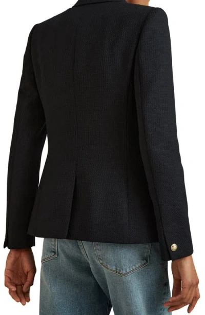 Reiss Tally Double Breasted Wool Blend Blazer