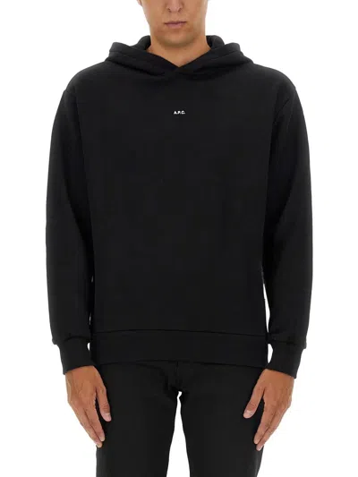 Apc A.p.c. Sweatshirt With Micro Logo