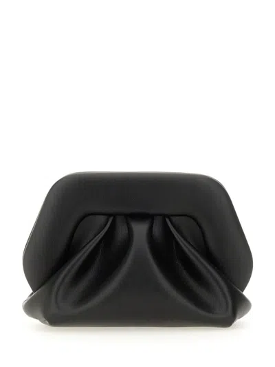 Themoirè Borsa Tia Vegan Fabric Black In Black